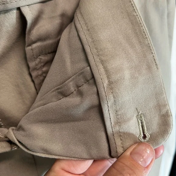 🤎 EUC THEORY Camel Slim Straight Slacks | Women’s Size 8 - Picture 10 of 13